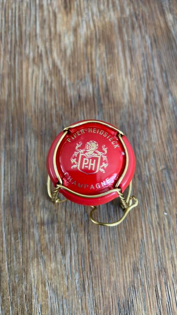 Bouteille de champagne capsule, Enlèvement ou Envoi, Comme neuf