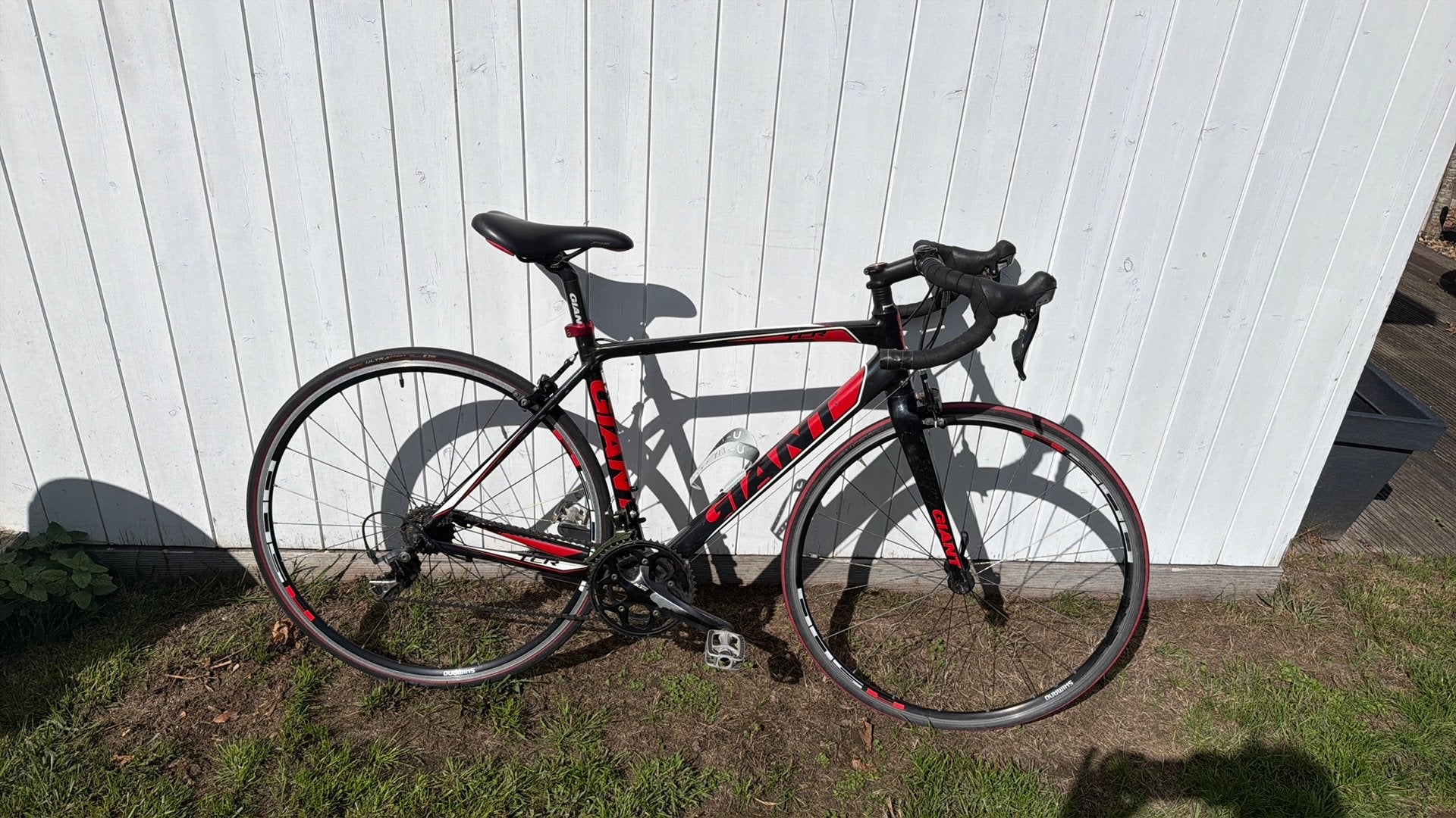 Vélo de route Giant TCR 1 taille M — Shimano 105, 26 pouces, Frein sur jante, Giant, Enlèvement