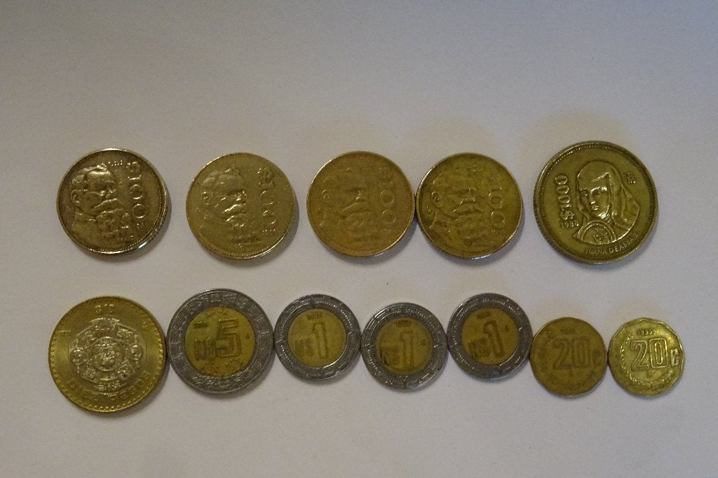 12 Coins de Mexico, Enlèvement ou Envoi, Amérique centrale, Monnaie en vrac