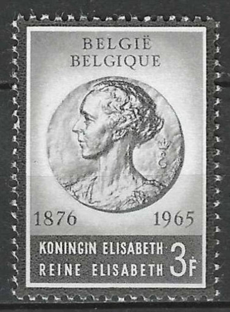 Belgie 1965 - Yvert/OBP 1359 - Koningin Elisabeth (PF), Verzenden, Postfris, Postfris, Koninklijk huis