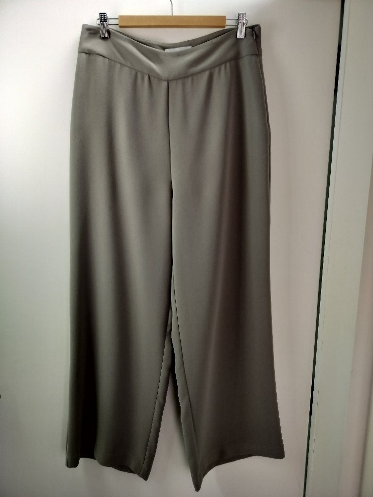 Saliegroene Pantalon Ichi, Maat 42/44 (L), Ophalen of Verzenden, Lang, Gedragen