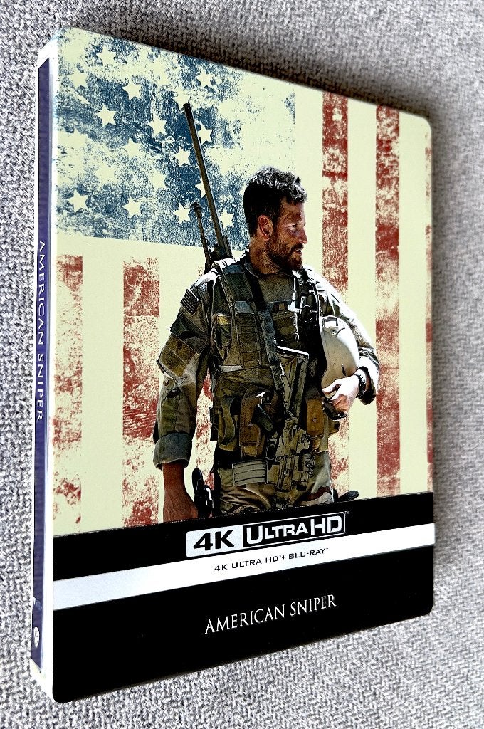 AMERICAN SNIPER // 4KUHD STEELBOOK Édit.LIMITÉE / Comme Neuf, Action, Enlèvement ou Envoi, Allemand, Comme neuf