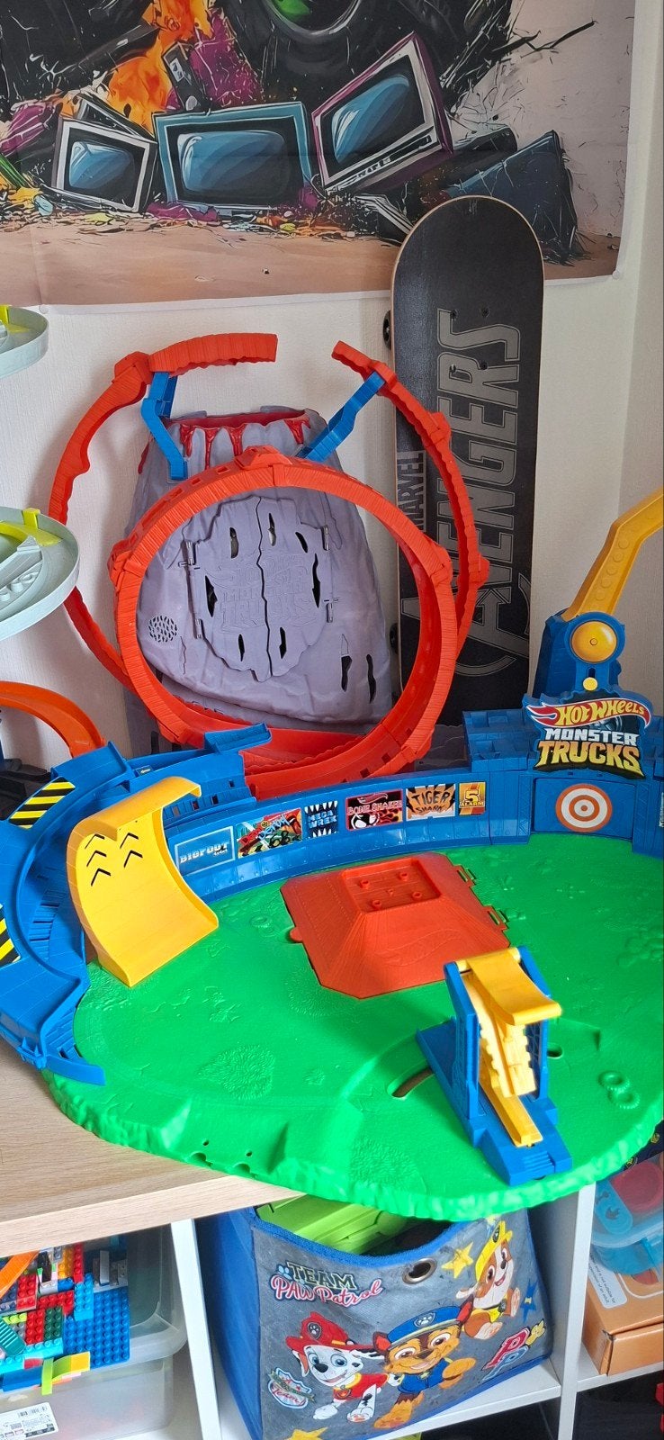 hot wheels racebaan, Kinderen en Baby's, Speelgoed | Racebanen, Ophalen, Racebaan, Hot Wheels