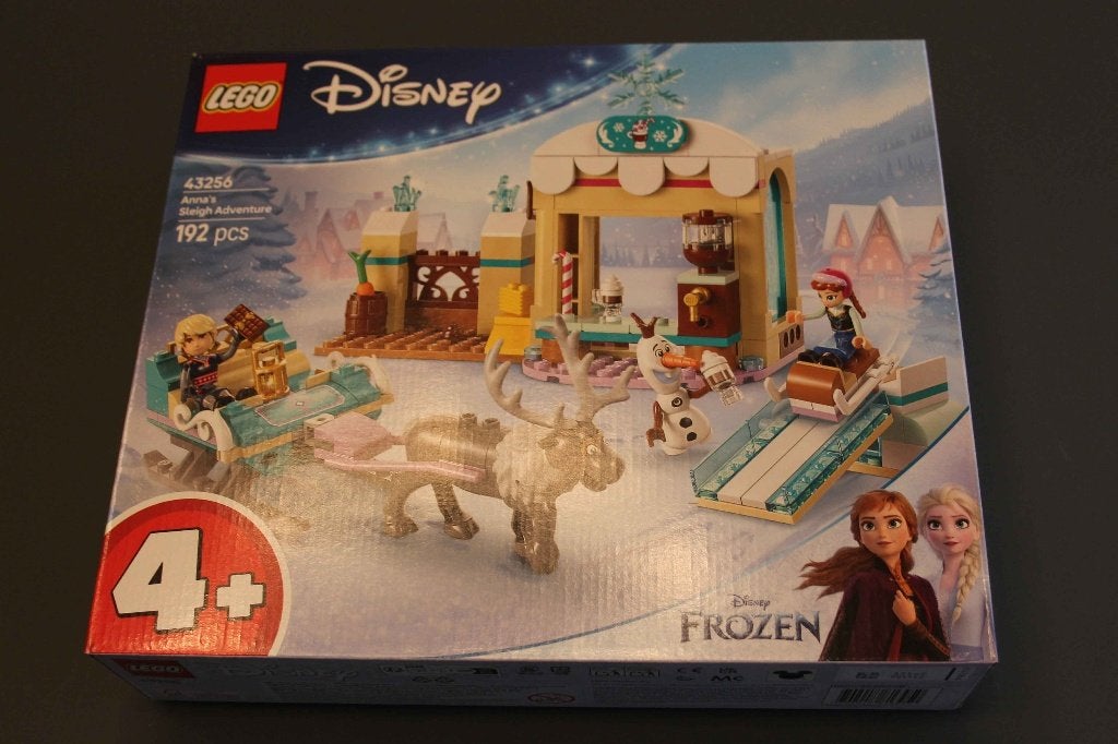 LEGO Disney 43256 Anna's slee avontuur, Kinderen en Baby's, Lego, Nieuw, Ophalen of Verzenden, Disney