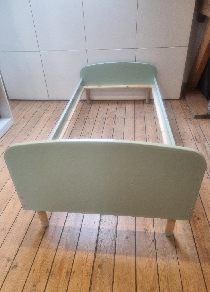 Kinderbed, Kinderen en Baby's, Ophalen, 85 tot 100 cm, Zo goed als nieuw, Lattenbodem