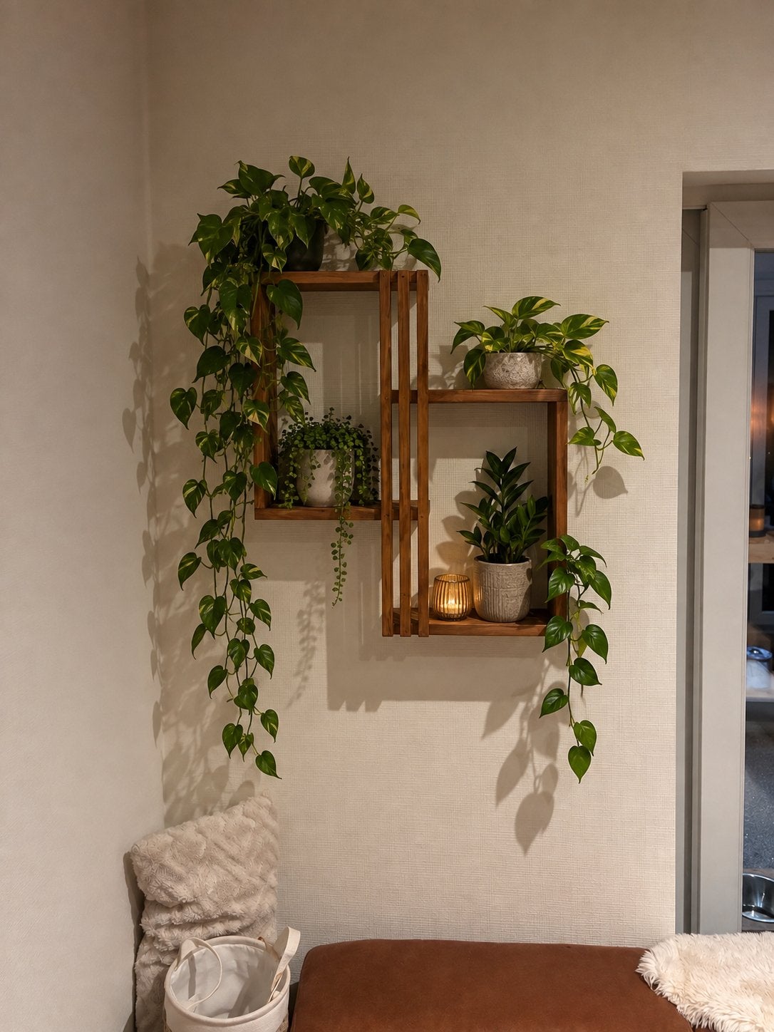Houten wandrek – uniek & decoratief, Ophalen, Nieuw