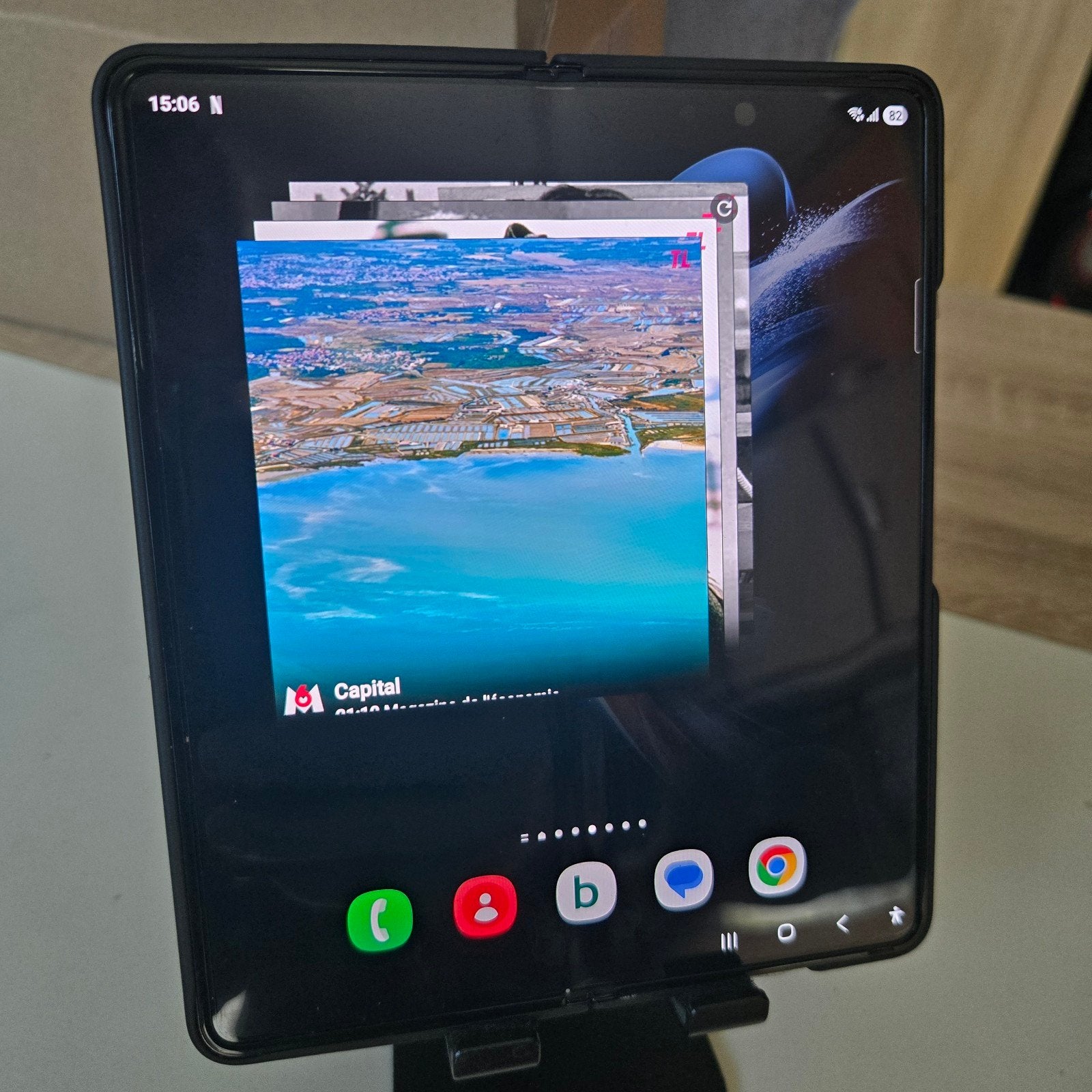 Galaxy Z Fold 4 Bien lire l annonce, Telecommunicatie, Mobiele telefoons | Samsung, Ophalen, Gebruikt, Zwart, Touchscreen