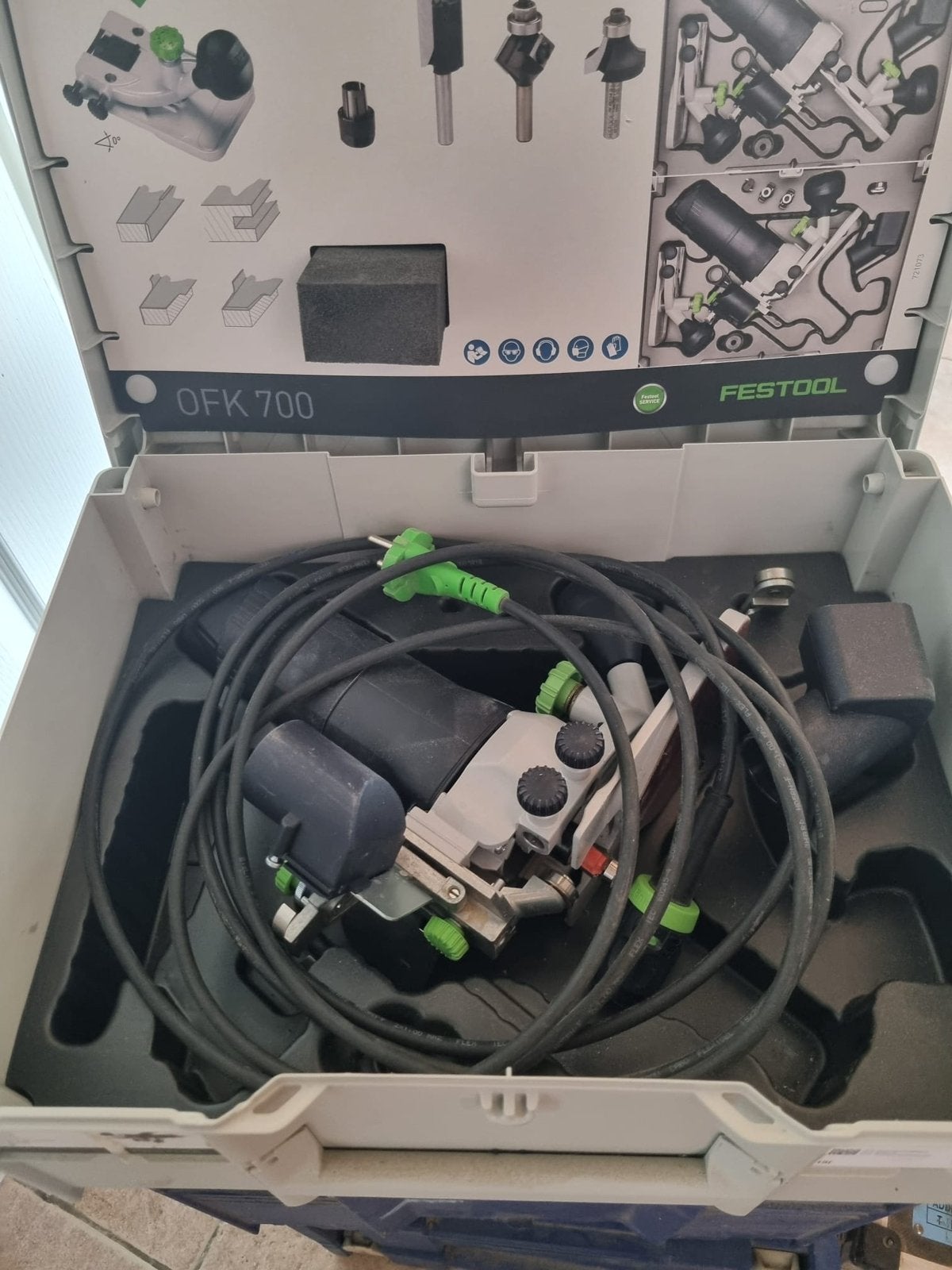 Festool kantenfrees, Enlèvement, Comme neuf, Festool