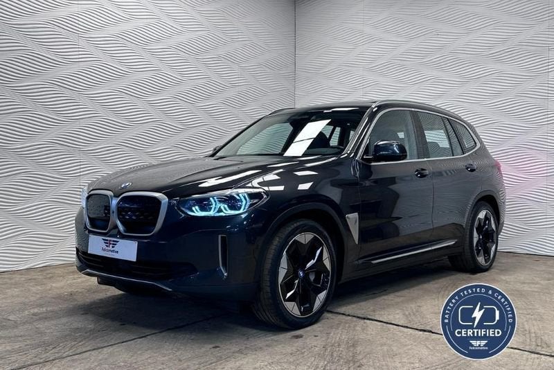 BMW iX3 80 kWh*CARPLAY*H/K*HUD*PANO*93.6% SOH*, Argent ou Gris, Achat, Euro 6, Entreprise