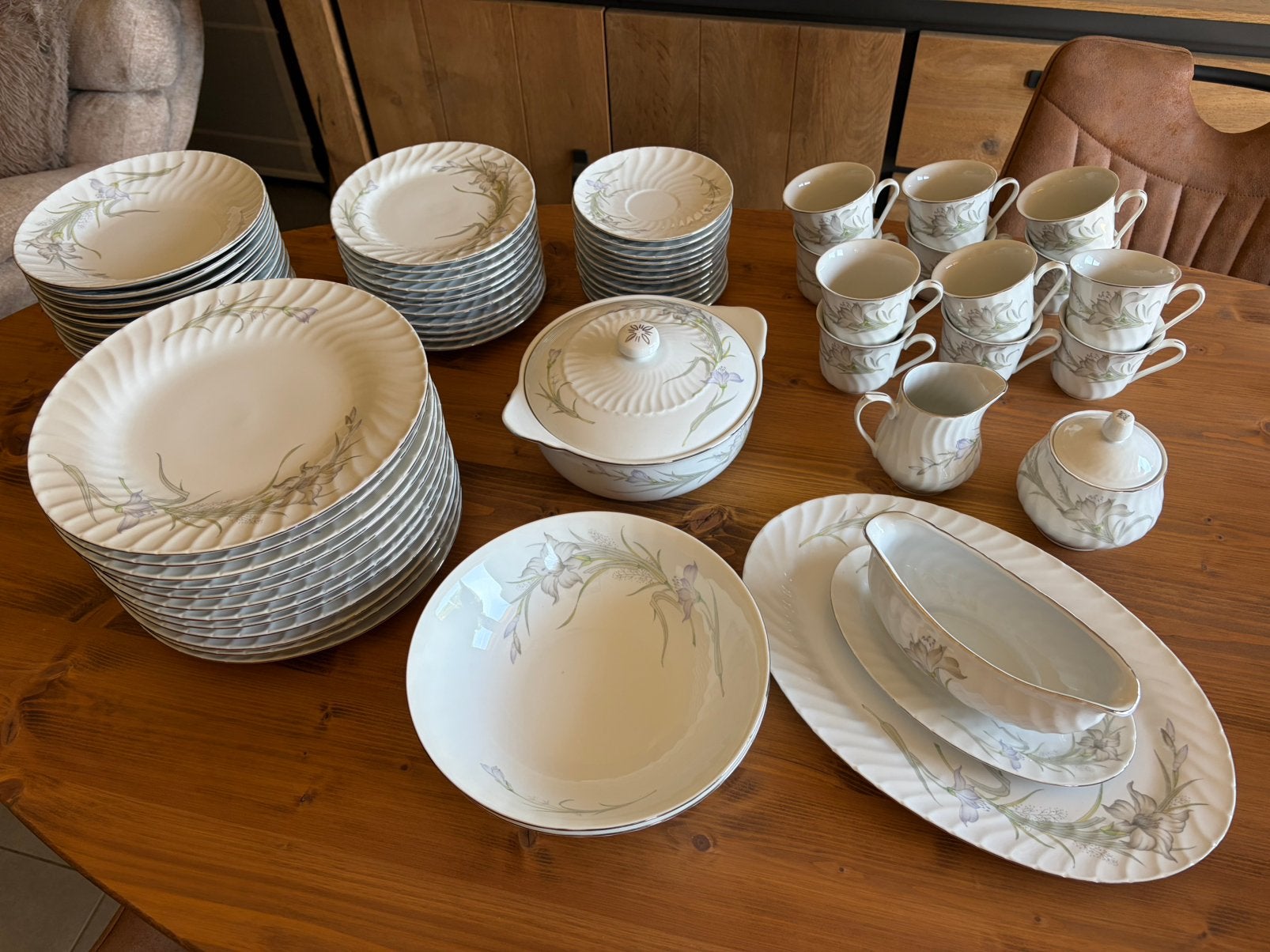 Servies, Ophalen