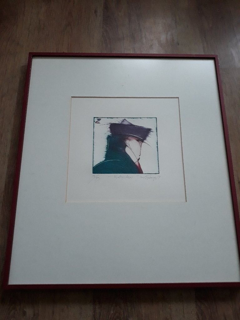 dana andreev grafiek, Antiek en Kunst, Personages en Fantasiefiguren, Genummerd, Offsetdruk, Ophalen of Verzenden