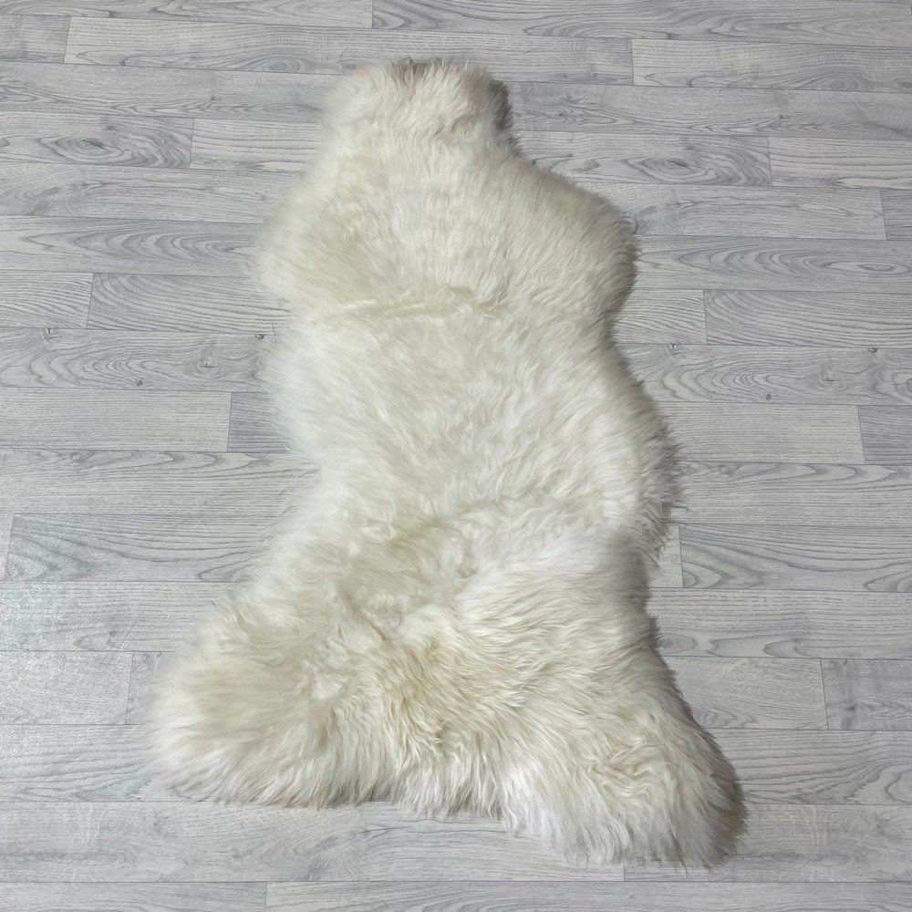 Schapenvacht hond en kat wit bruin 120x80cm | Lederstore, Overige merken, Ophalen of Verzenden, Nieuw, Overige typen