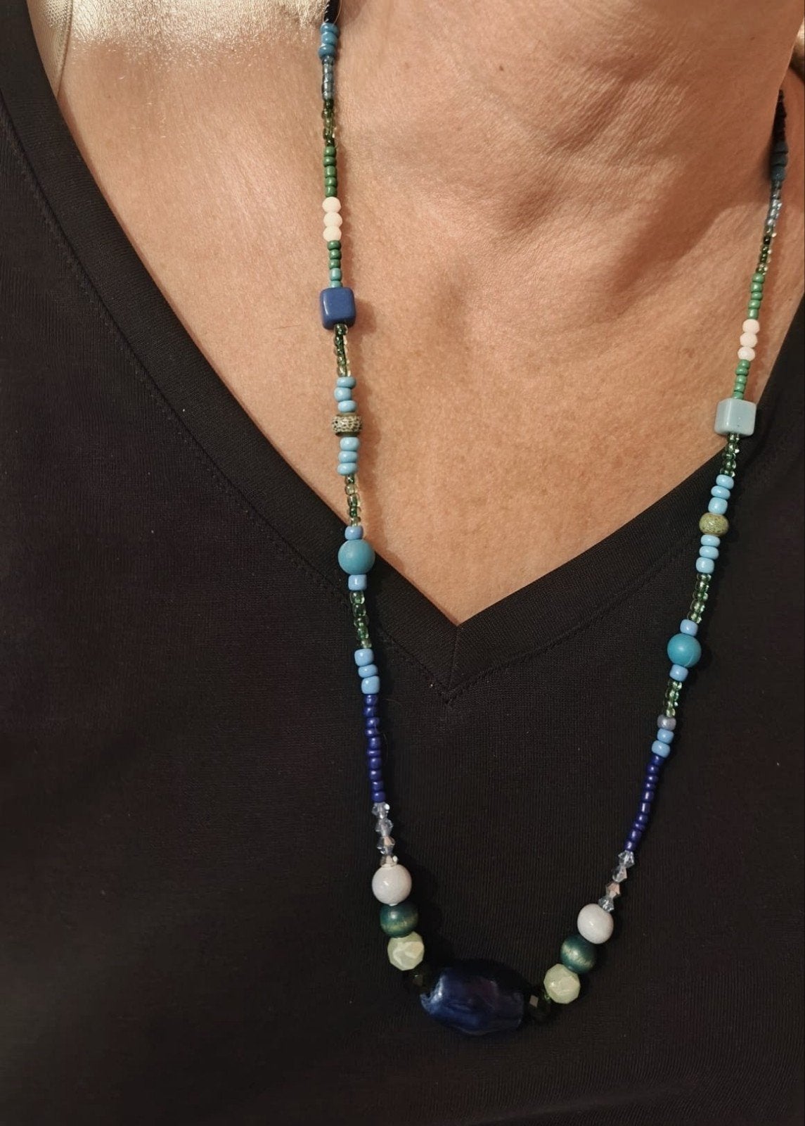 Collier sautoir fait main, Enlèvement ou Envoi