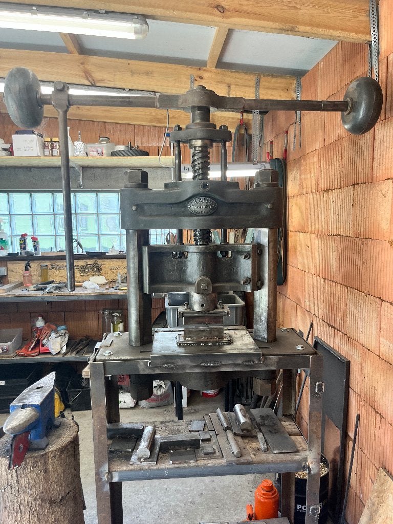 Presse à manivelle, Bricolage & Construction, Enlèvement, Utilisé