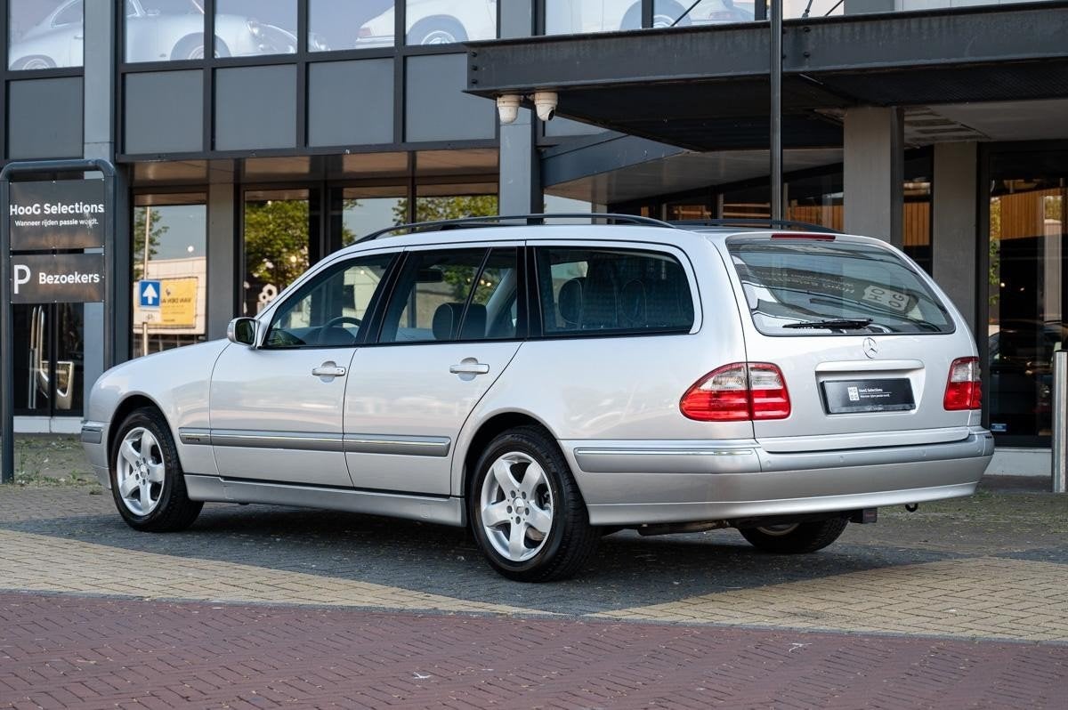 Mercedes-Benz E-Klasse E240 Elegance Combi W210, Autos, Cuir, Argent ou Gris, Achat, Intérieur cuir