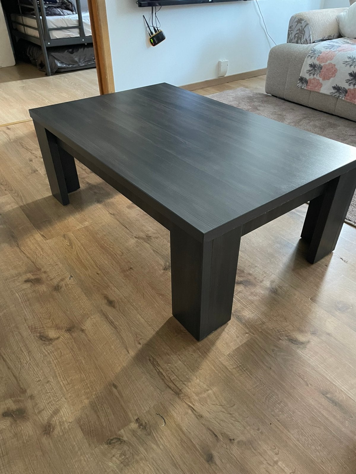 Table Noire, Maison & Meubles, Enlèvement, Comme neuf