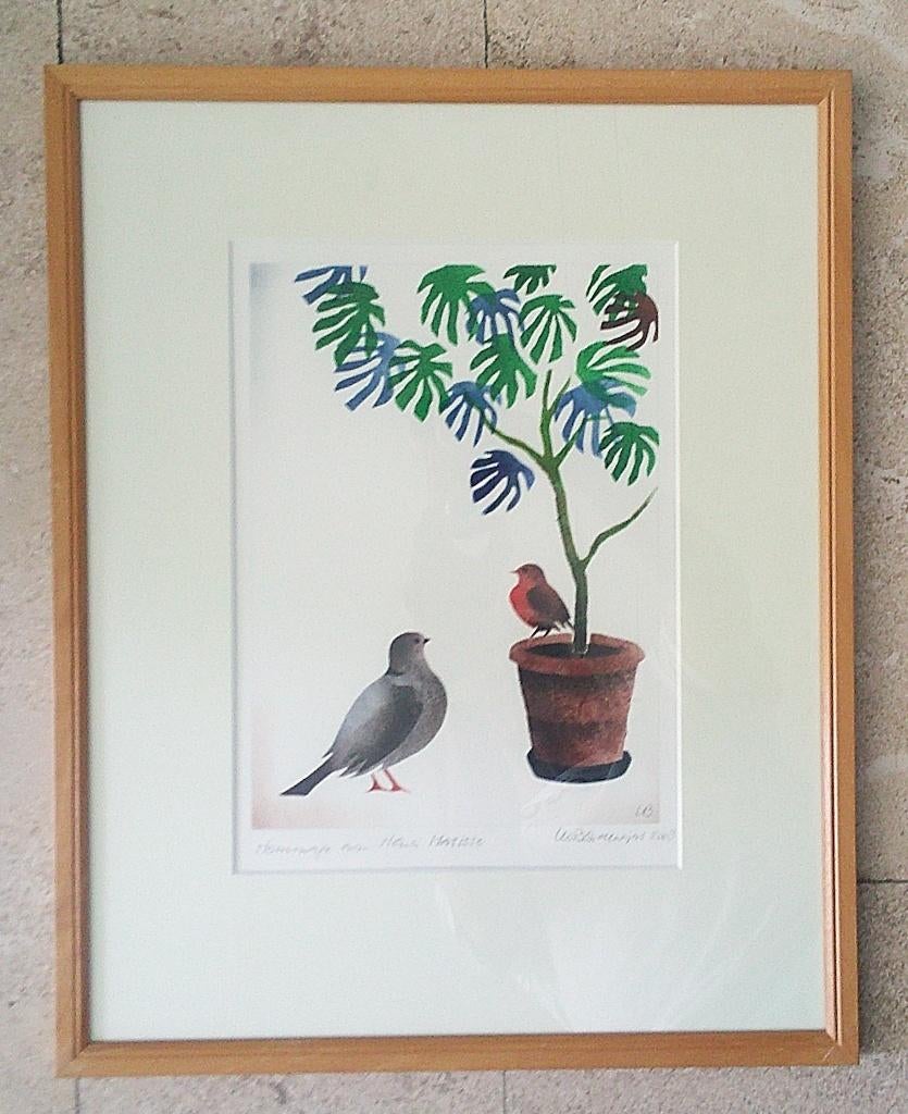 Hommage aan Matisse 2008 - Leo Boudewijns, Antiek en Kunst, Kunst | Schilderijen | Klassiek, Ophalen of Verzenden