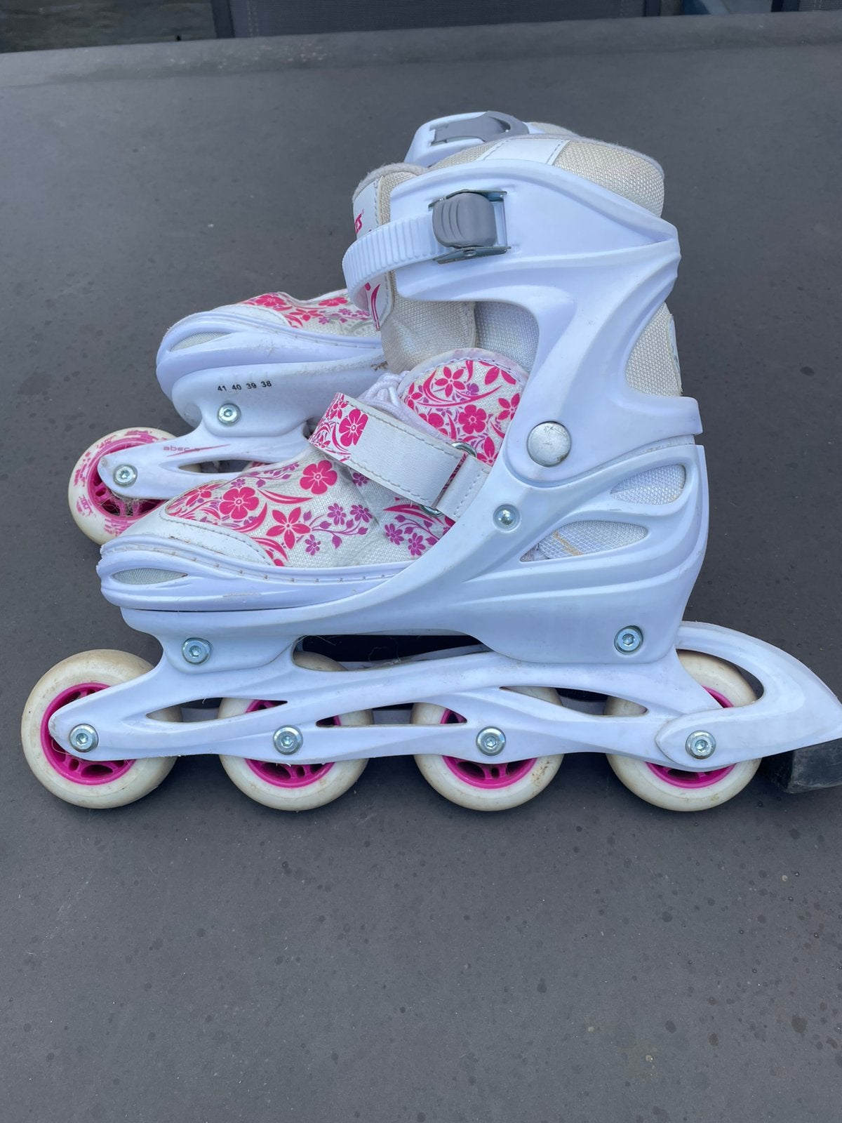 inline skates maat 38-41, Sport en Fitness, Skeelers, Ophalen, Verstelbaar, Zo goed als nieuw, Inline skates 4 wielen