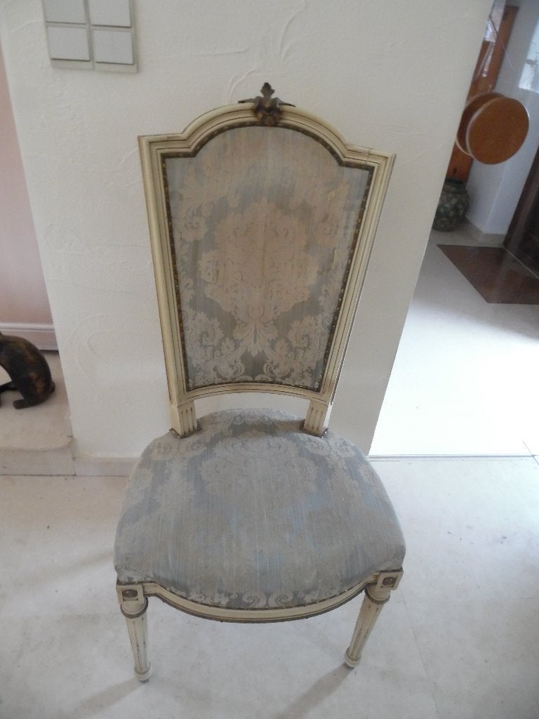 antieke stoelen stijl Louis XV, Enlèvement