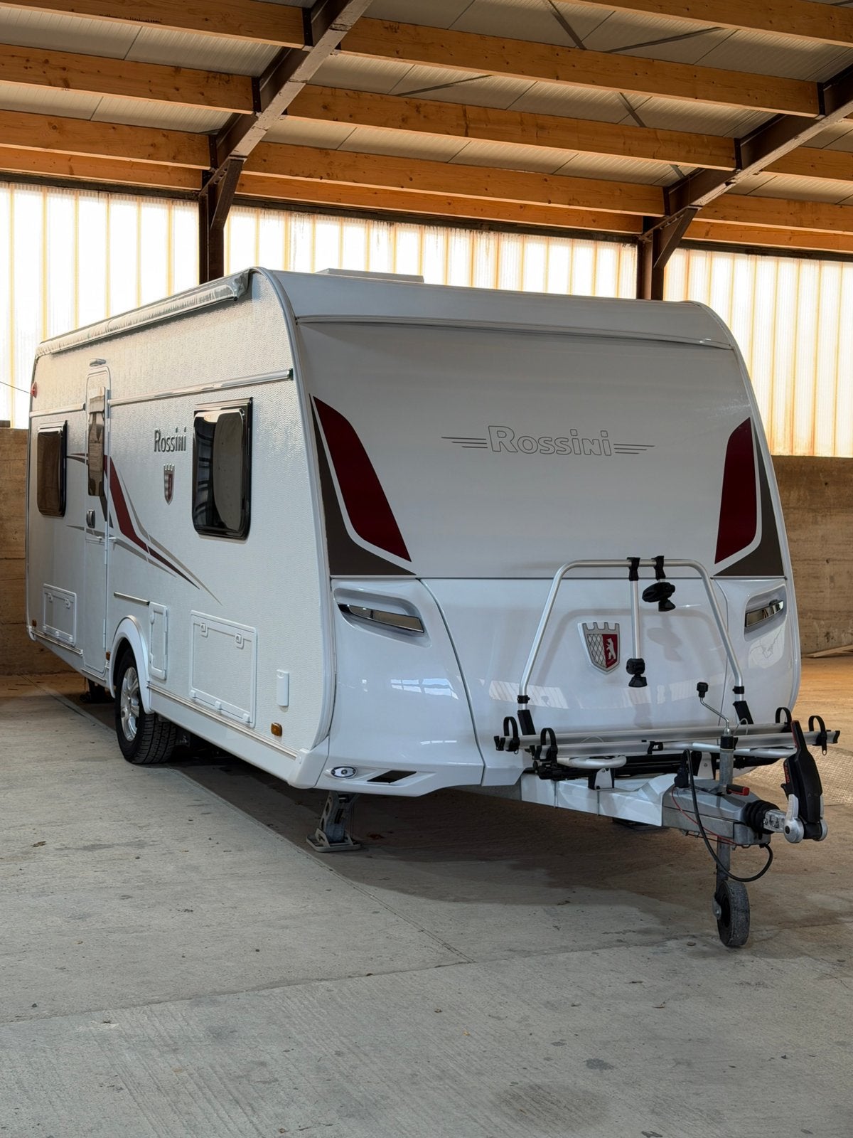 TABBERT Rossini te koop, Caravans en Kamperen, Particulier, Fietsenrek, Tabbert