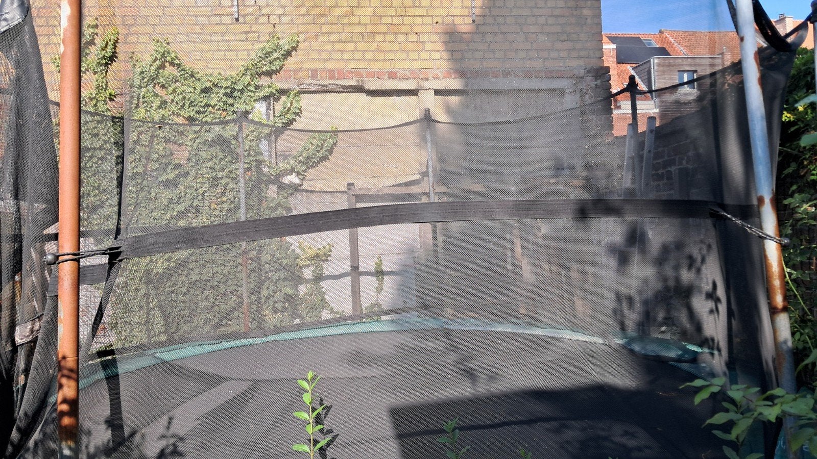 trampoline +- 4m, Kinderen en Baby's, Ophalen, Gebruikt