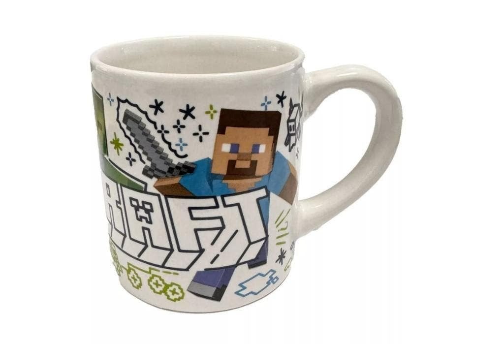 Minecraft Mok - Keramiek Beker - Explore More, Ophalen of Verzenden, Nieuw