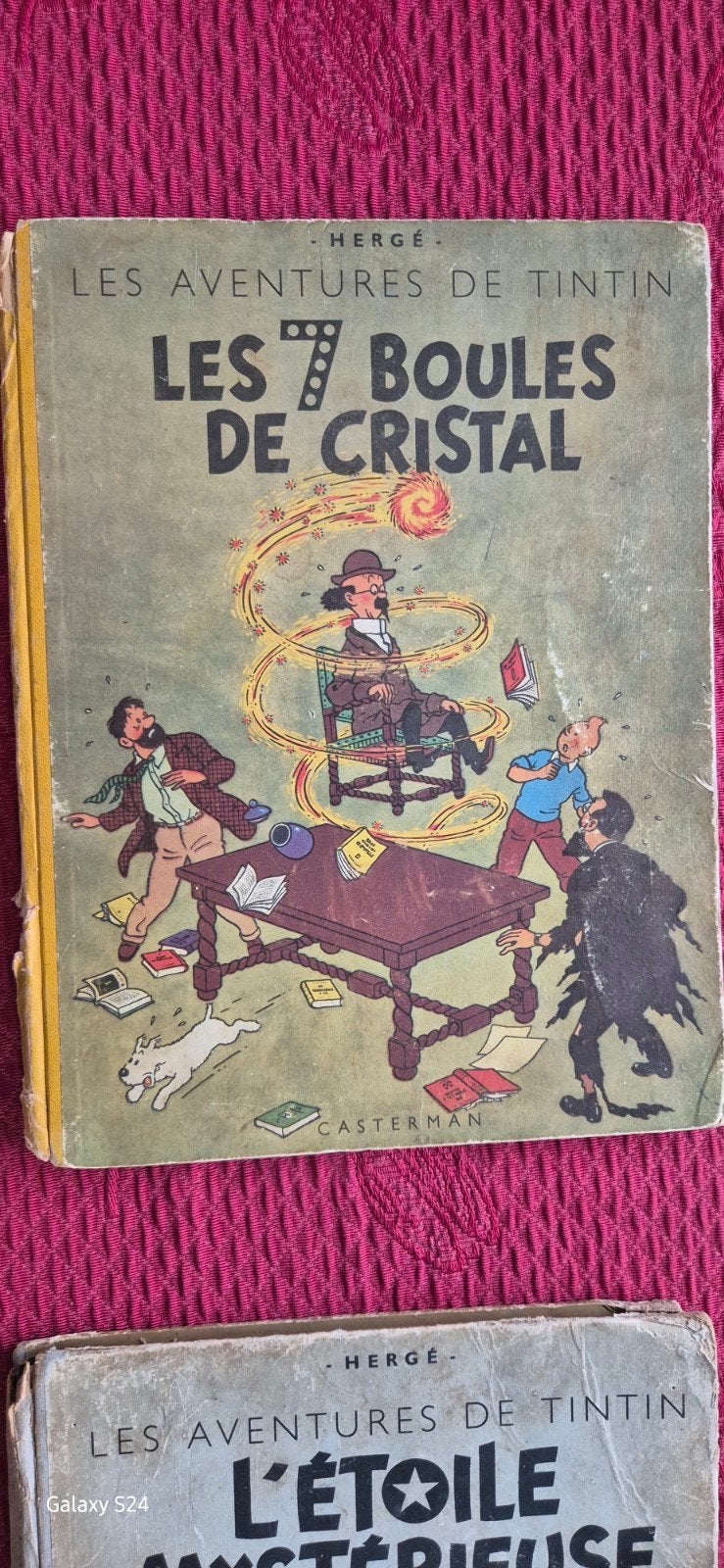 Oude stripboeken van Kuifje, Boeken, Meerdere stripboeken, Ophalen, Gelezen