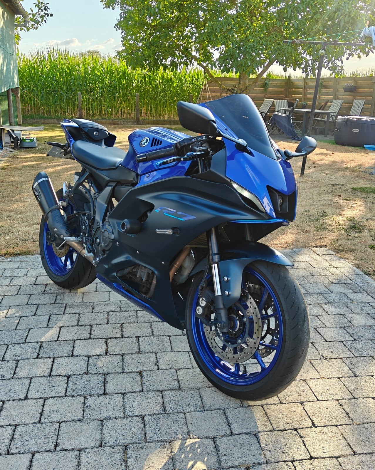 Yamaha R7 - A2 35kW, Motoren, Motoren | Yamaha, 2 cilinders, Nieuw, Minimaal motorrijbewijs A2, 689 cc