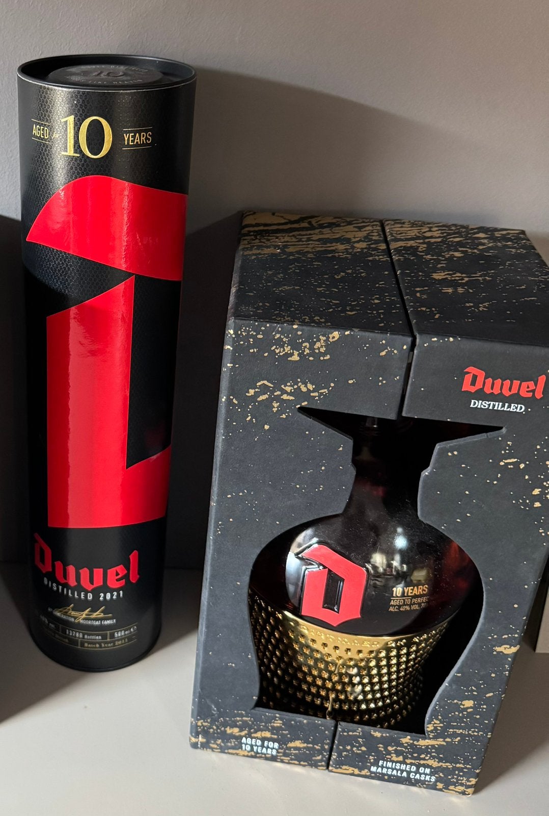 2 bouteilles de whisky Duvel distillées, Collections, Enlèvement ou Envoi, Neuf