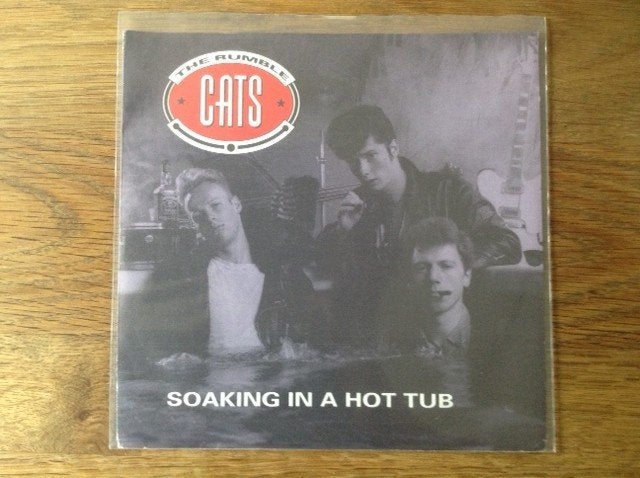 single rumble cats, Enlèvement ou Envoi, Rock et Metal, Housse de protection extérieure, 7 inch