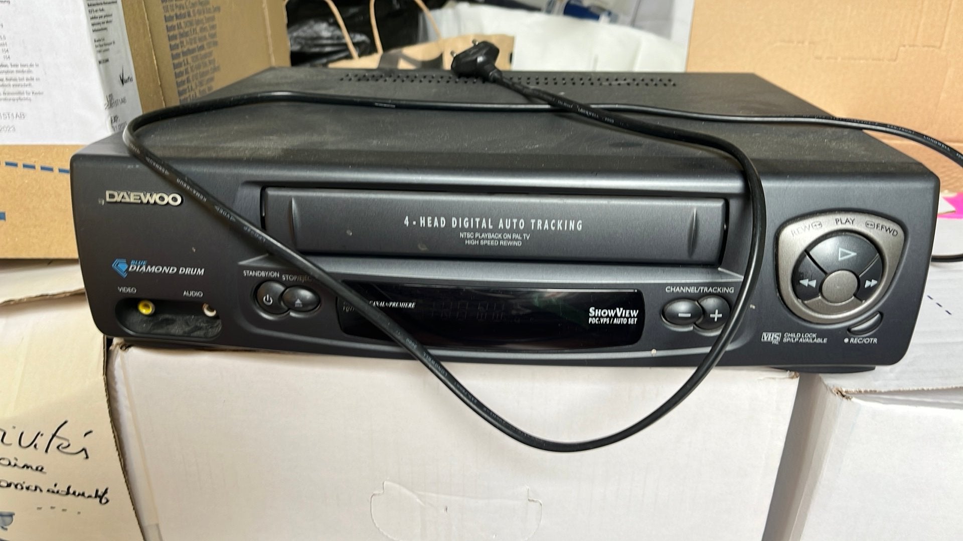Daewoo cassettespeler, Audio, Tv en Foto, Videospelers, Ophalen, Gebruikt