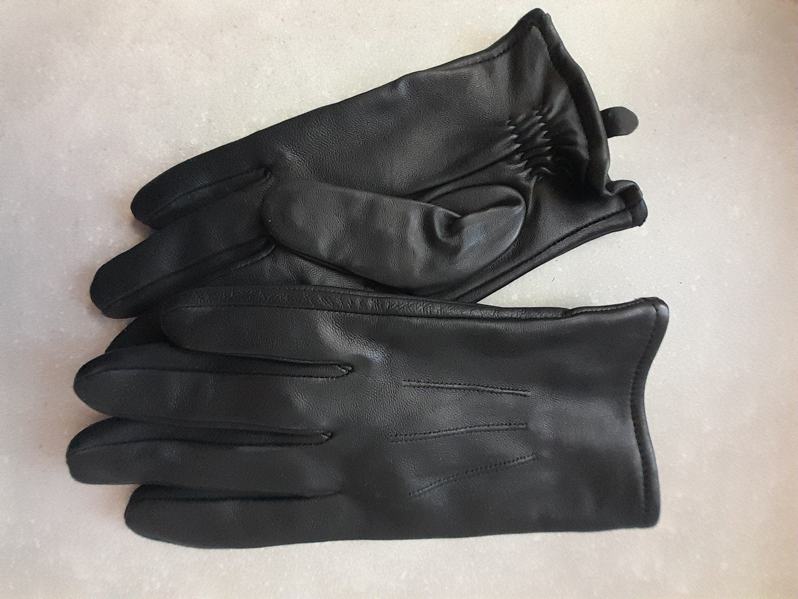 NIEUWE lederen heren handschoenen maat 4, Enlèvement