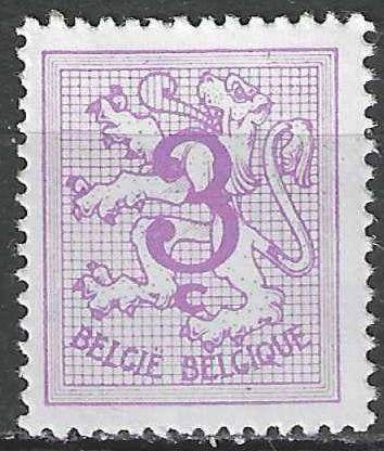 Belgique 1957 - Yvert/OBP 1026B - Lion héraldique 3 cm (PF), Envoi, Non oblitéré, Neuf