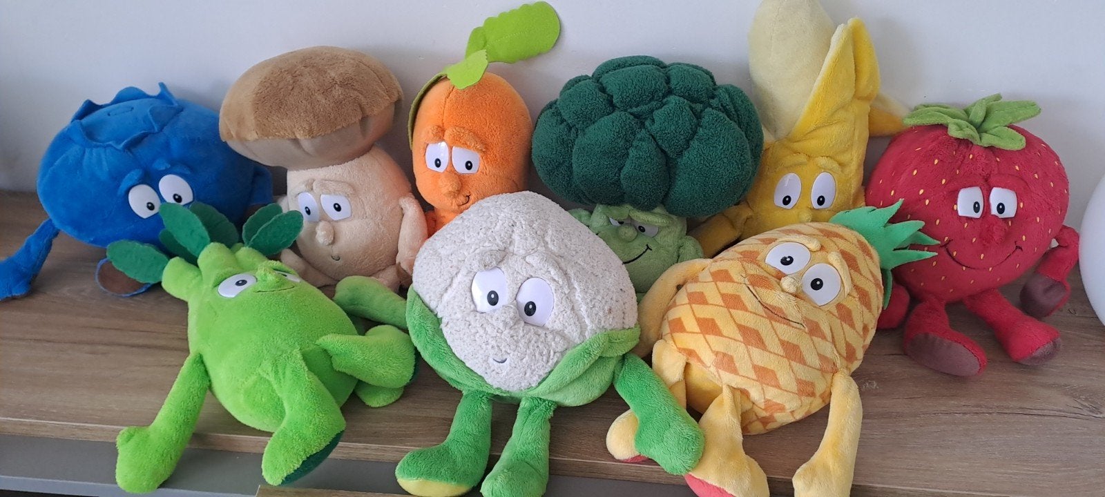 knuffels fruitjes, Verzamelen, Supermarktacties, Ophalen