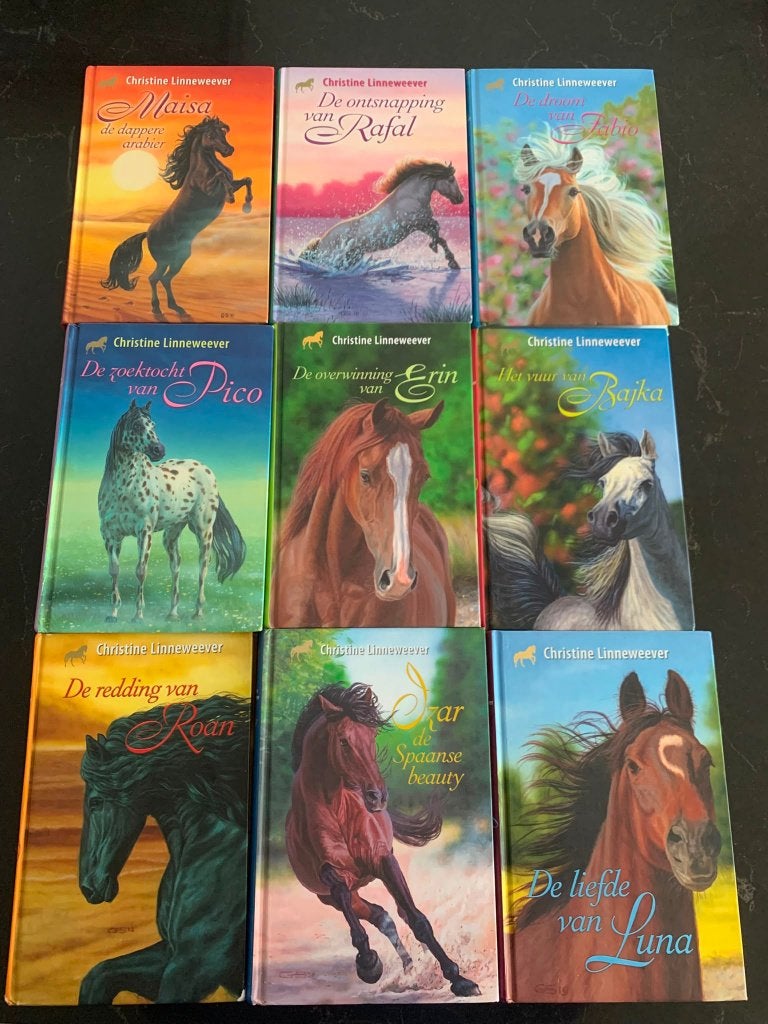 Kluitman paardenboeken Cristine Linneweever, Ophalen of Verzenden, Zo goed als nieuw, Christine Linneweever, Fictie