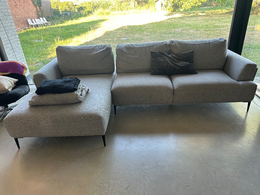 Hoekzetel - 4pers., Trois personnes, 250 à 300 cm, Banc d'angle, 125 à 150 cm