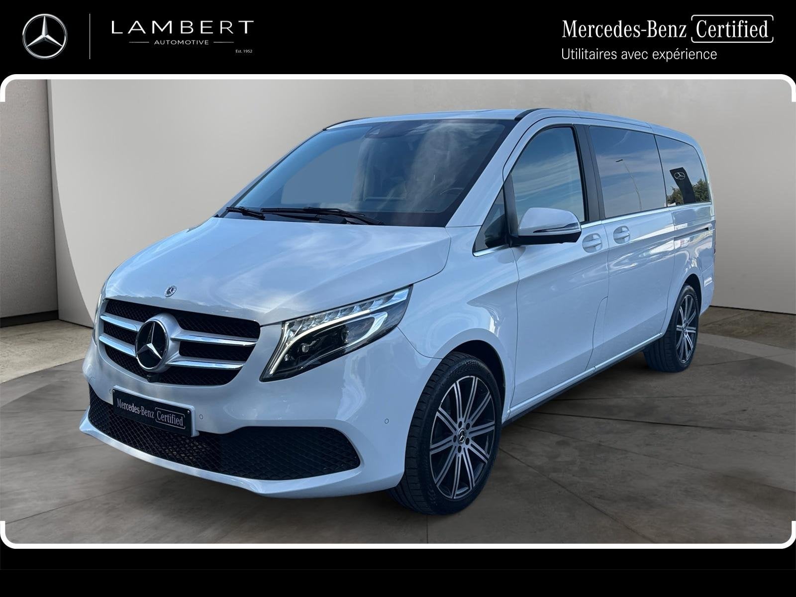Mercedes-Benz V-klasse 300 d 4-MATIC L2 9G-TRONIC Avantgarde, Autos, 2220 kg, Beige, Entreprise, 5 portes