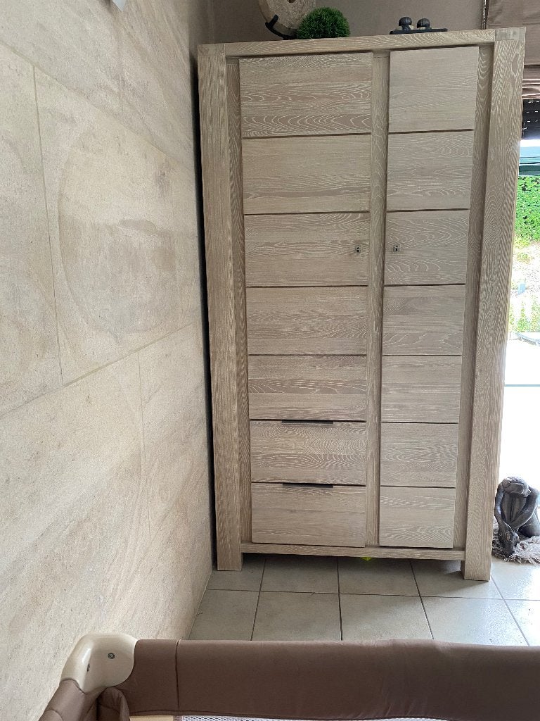 Tijdloze hoge Kast, Ophalen, Gebruikt, 150 tot 200 cm, 25 tot 50 cm
