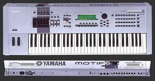 YAMAHA  MOTIF 6, Muziek en Instrumenten, Ophalen, Yamaha, Met koffer of flightcase, 61 toetsen