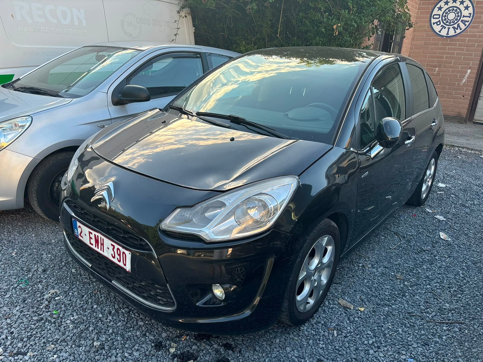 1,4HDI 2011 EXCLUSIF AIRCO 260,000KM EURO5. 0032471654764, Auto's, Euro 5, Zwart, Zwart, Bedrijf
