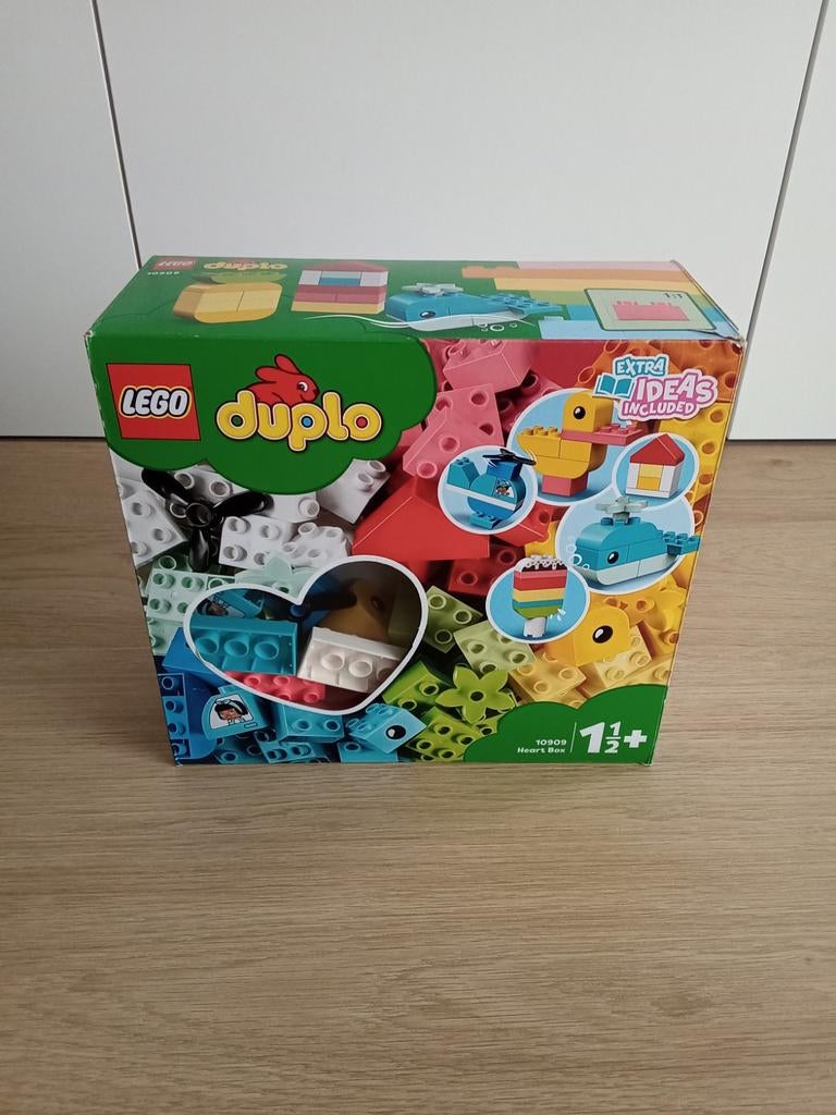 LEGO Duplo 'hartvormige doos', ref. 10909, Ophalen, Compleet, Duplo