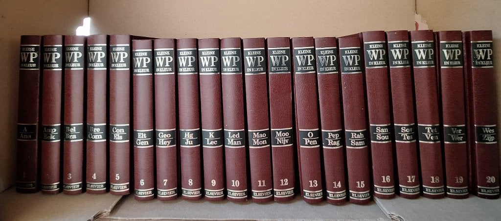 encyclopédie, Série complète, Enlèvement, Elsevier, Général