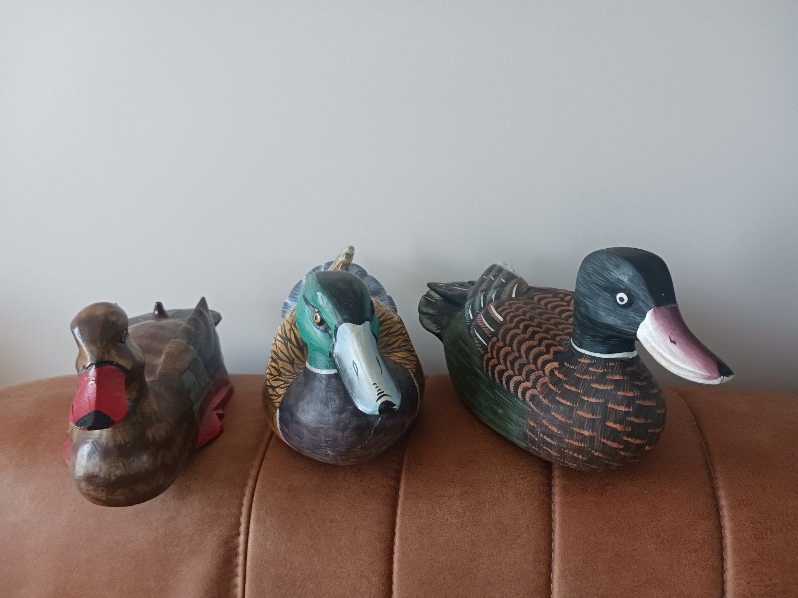 decoratie 3 eenden hout, Enlèvement ou Envoi