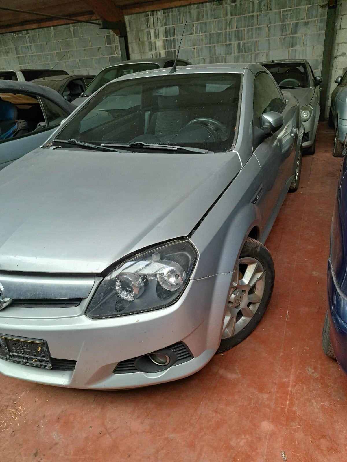 Opel tigra cabrio, Ophalen, Opel