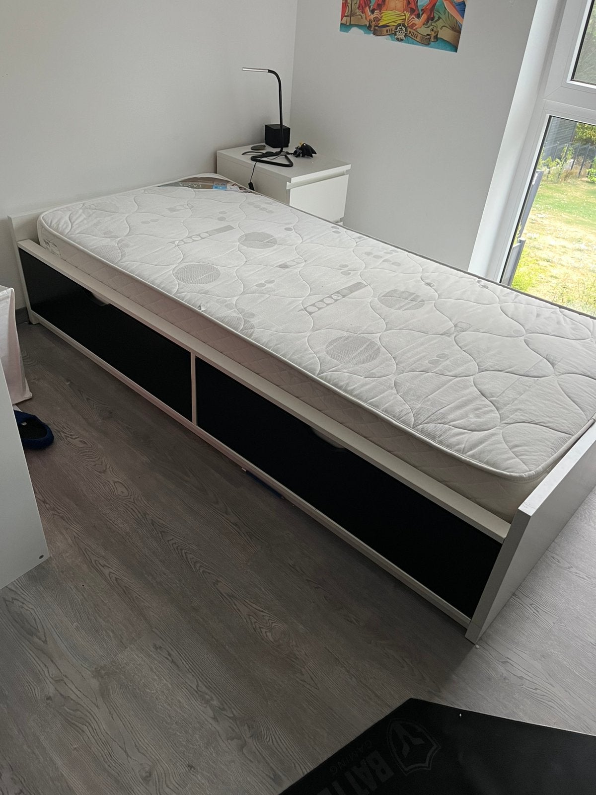 Lit IKEA enfant + Sommier + Matelas, Ophalen, Zo goed als nieuw