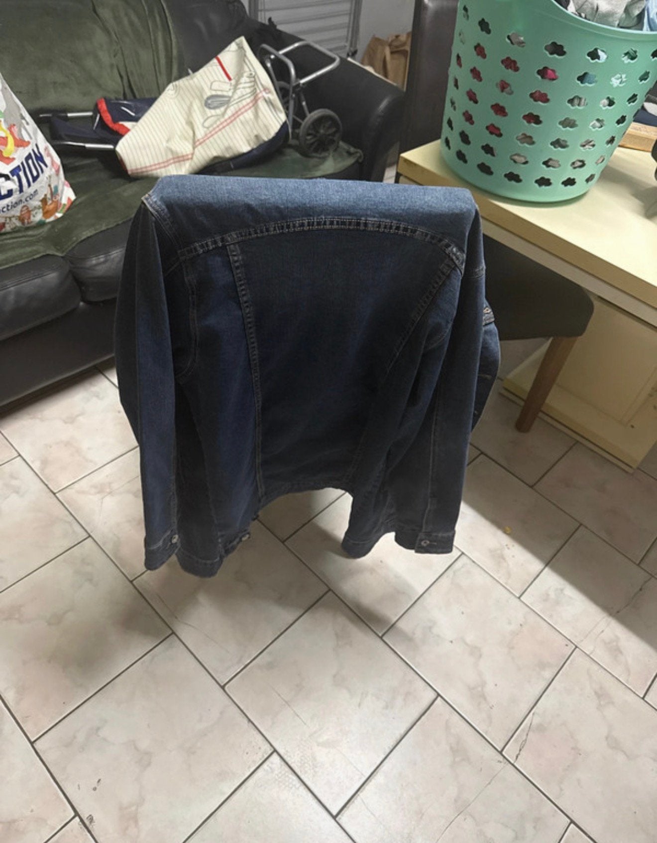 Veste en jean, Vêtements | Femmes, Vestes & Costumes, Taille 38/40 (M), Enlèvement ou Envoi, Porté, Bleu