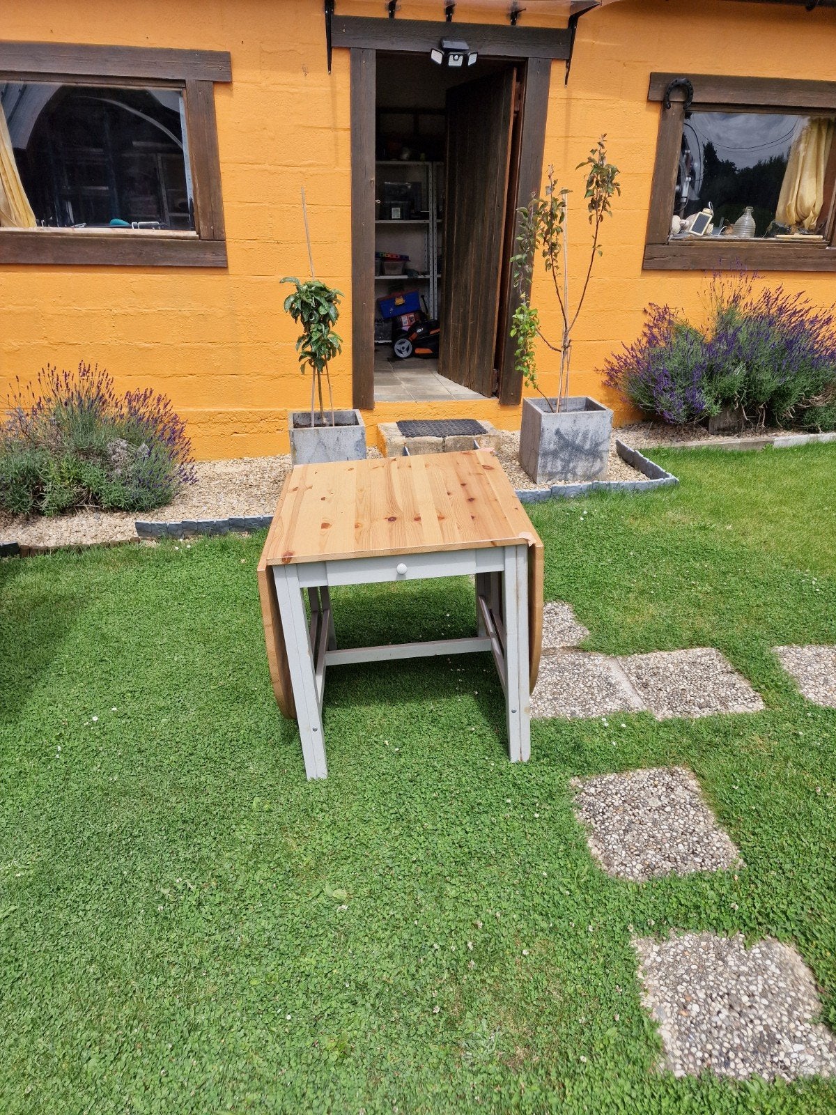 Table de cuisine, Ophalen