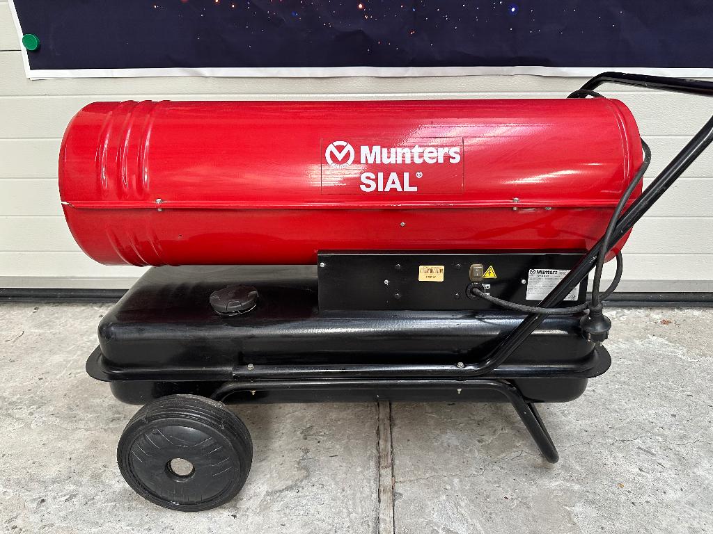 Munters mazoutkanon 46kw, Doe-het-zelf en Bouw, Ophalen, Zo goed als nieuw, Overige typen