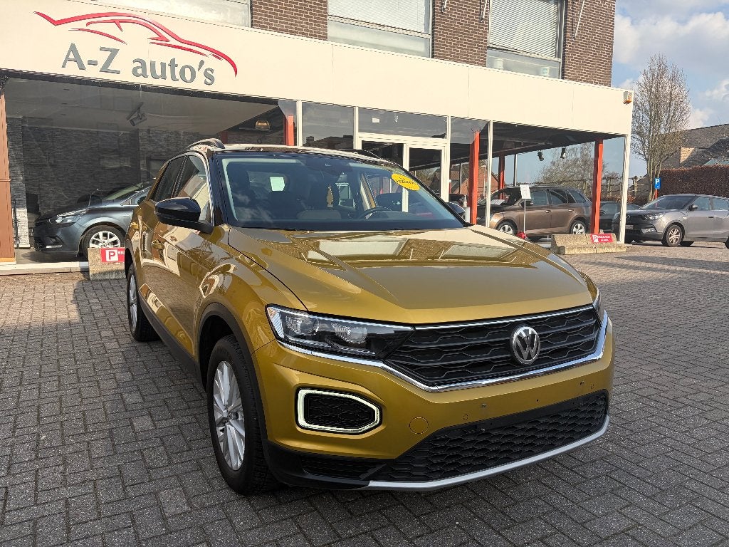 Volkswagen T-Roc Style 1e eigenaar, Voorwielaandrijving, Stof, Beige, Bedrijf