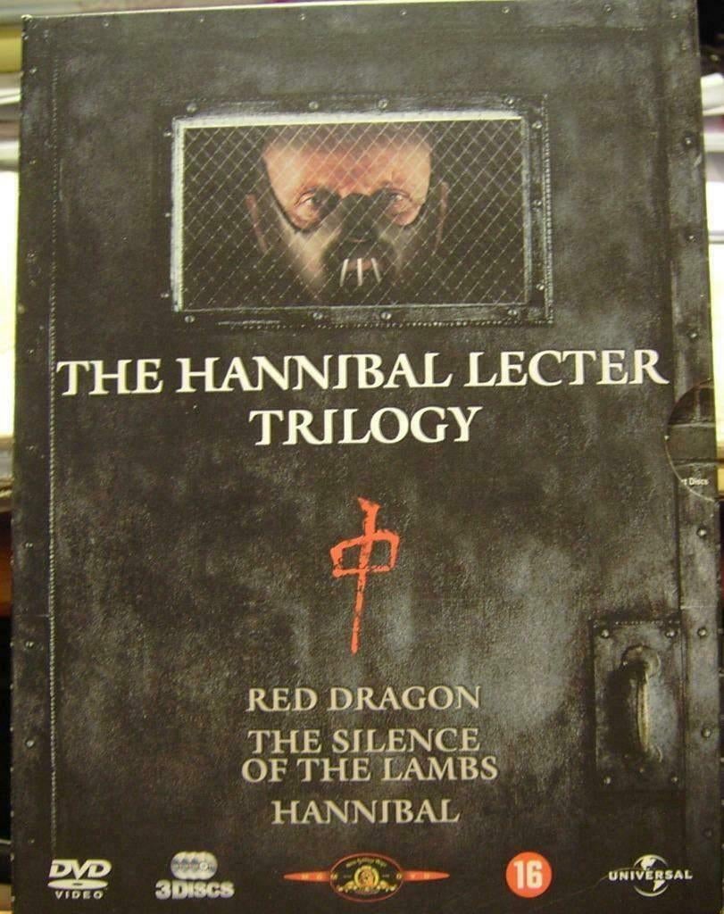 The Hannibal Lector Trilogy 3 DVD, Cd's en Dvd's, Ophalen of Verzenden, Zo goed als nieuw, Maffia en Misdaad, Boxset